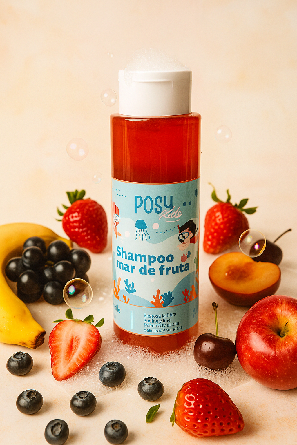 Shampoo Mar de Fruta - Posy Kids