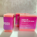 Jabón Facial de Colágeno y Rosas