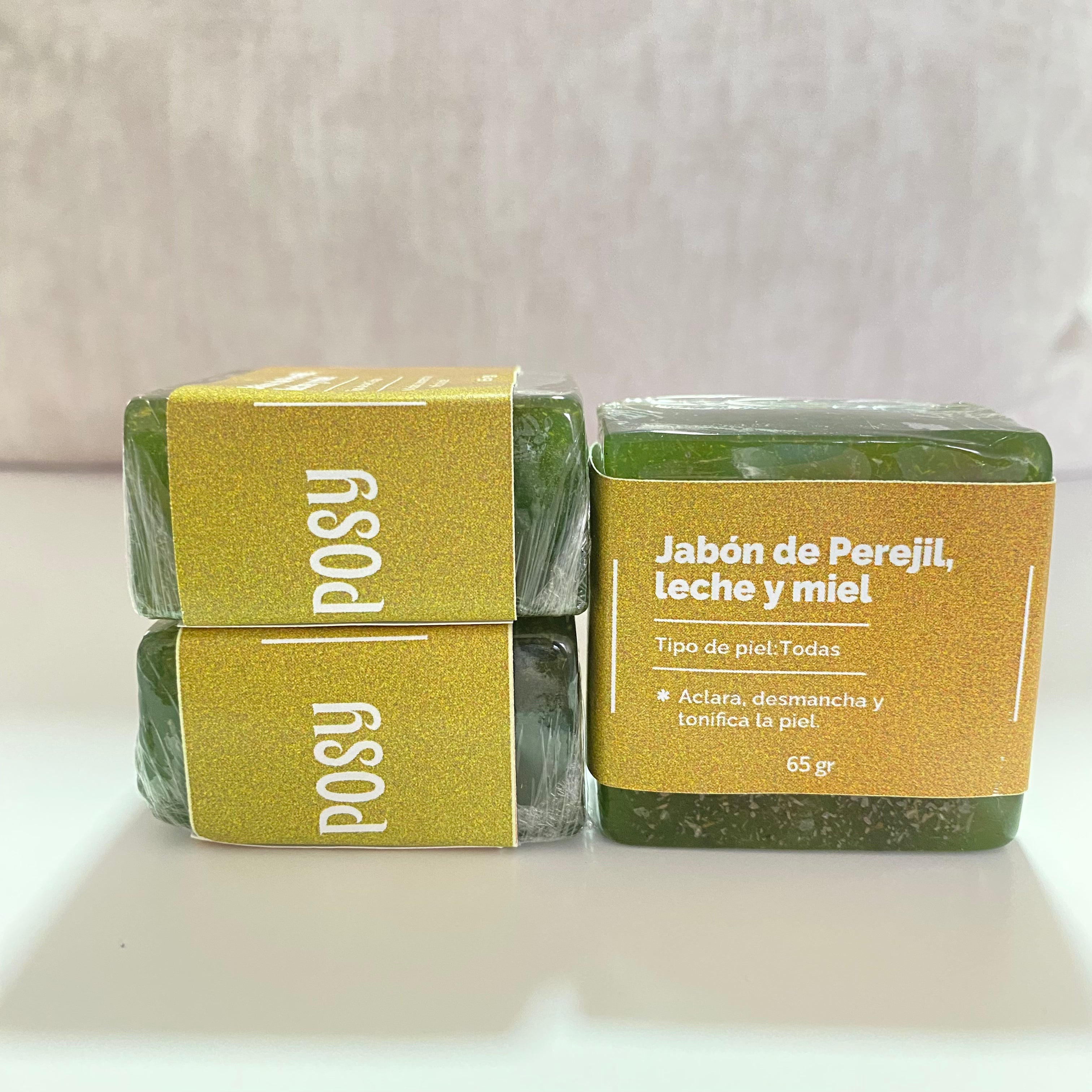 Jabón Facial de Pereji, Leche y Miel
