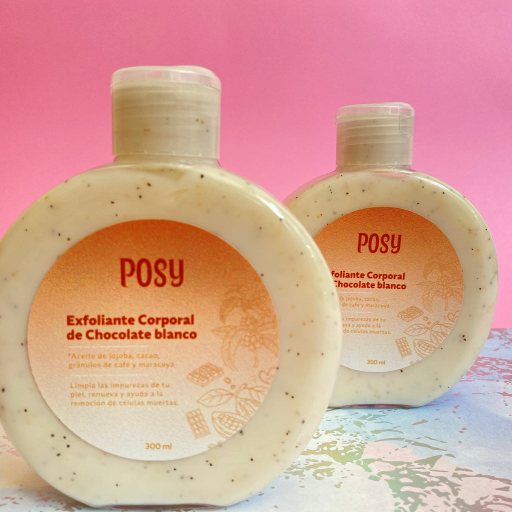 Exfoliante Corporal de Chocolate Blanco y Café