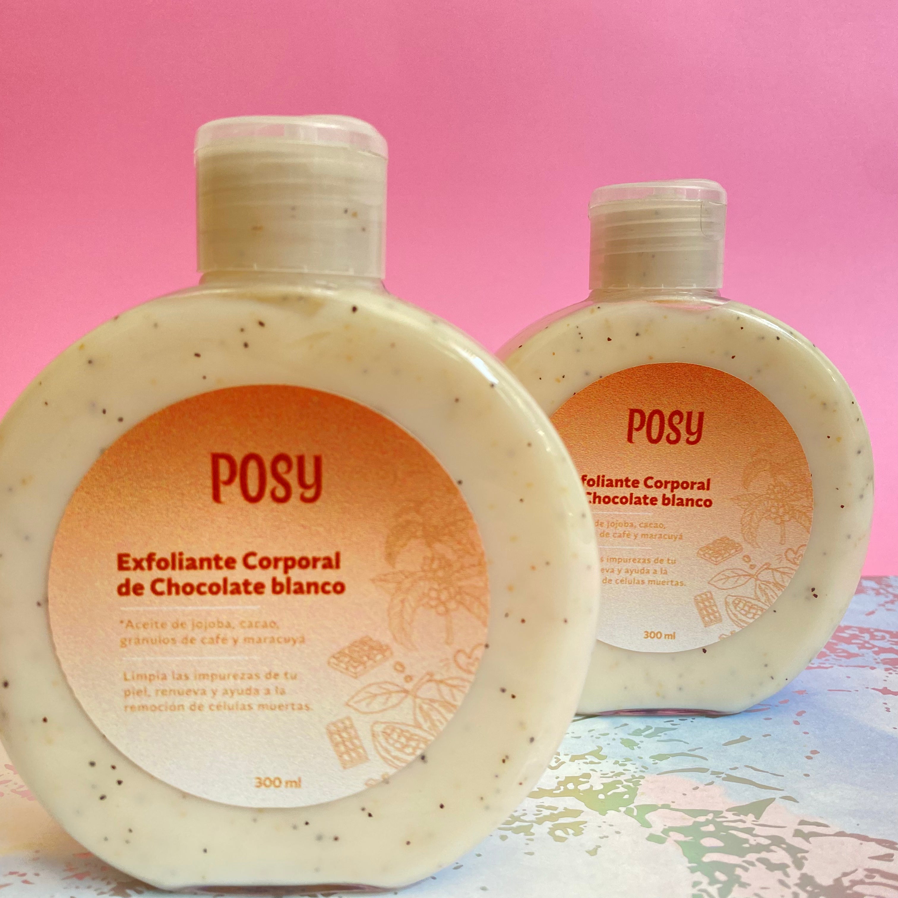 Exfoliante Corporal de Chocolate Blanco y Café